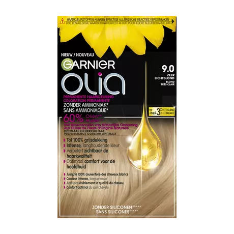 Garnier Olia Permanente Haarverf 9.0 Zeer Licht Blond