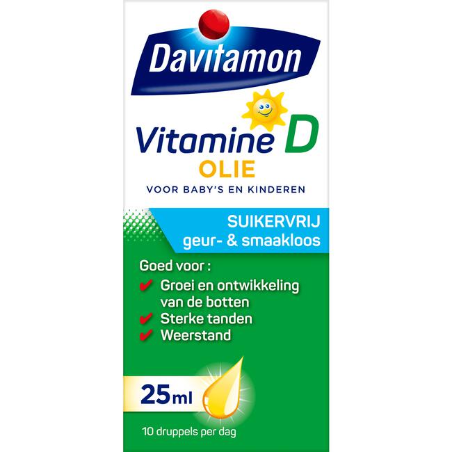 Davitamon Vitamine D Olie 25 ML