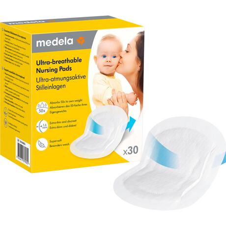 Medela Ultra Ademende Zoogkompressen 30 stuks