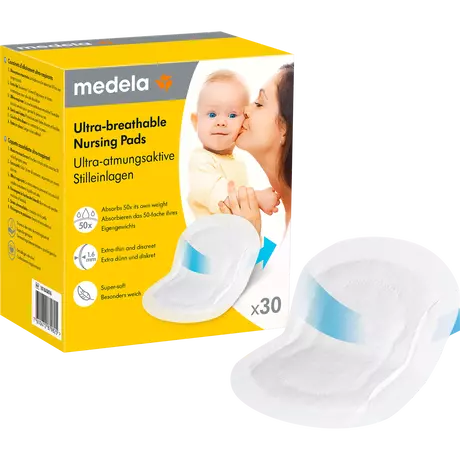 Medela Ultra Ademende Zoogkompressen 30 stuks