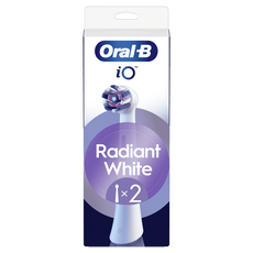 Oral-B iO Radiant White Opzetborstels Wit 2 Stuks