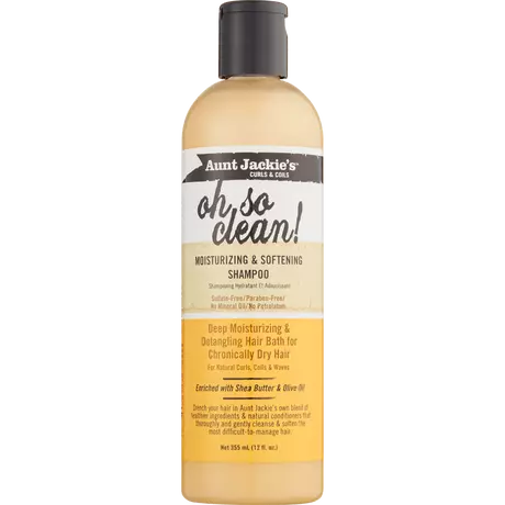 Aunt Jackie's Curls and Coils Oh So Clean Shampoo 355 ml