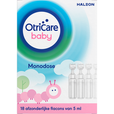 OtriCare Baby Monodose Zoutoplossing bij een Verstopte Neus 18 x 5 ML