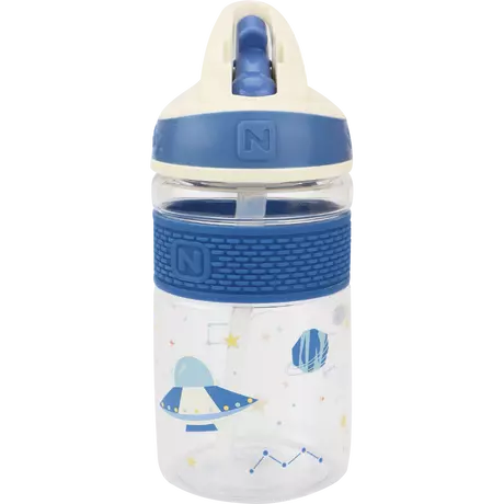 Nûby 2-in-1 Beker Met Harde Tuit Uit Tritan 3+ Jaar Blauw 360 ML 
