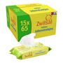 Zwitsal Lotion Billendoekjes 15 x 65 Stuks