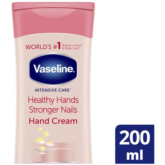 Vaseline Intensive Care Healthy Hands & Stronger Nails Handcrème 200 ML