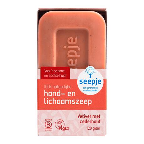 Seepje Handzeep en Lichaamszeep Bar 120 gram
