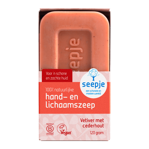 Seepje Hand- en Lichaamszeep Bar 120 gram