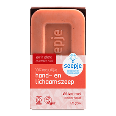 Seepje Handzeep en Lichaamszeep Bar 120 gram