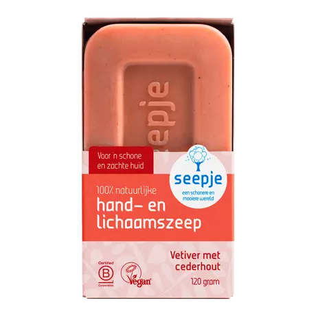 Seepje Hand- en Lichaamszeep Bar 120 gram