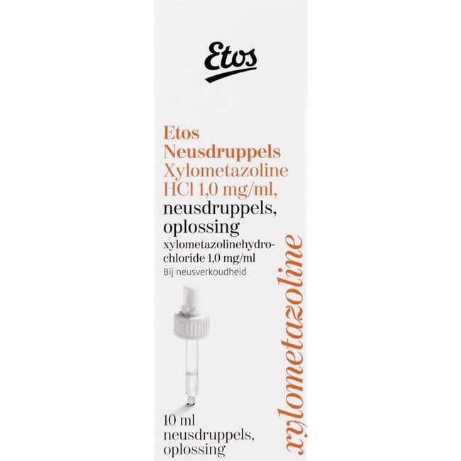 Etos Neusdruppels Xylometazoline HCl 1 MG/ML