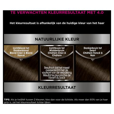 Garnier Olia Permanente Haarverf 4.0 Bruin