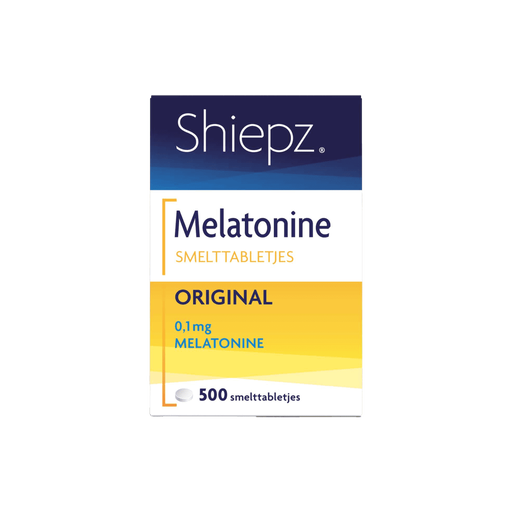Shiepz Melatonine Original 0,1 MG Tabletten 500 stuks