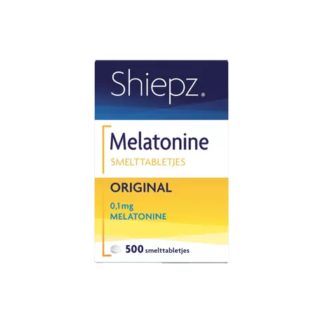 Shiepz Melatonine Original 0,1 MG Tabletten 500 stuks