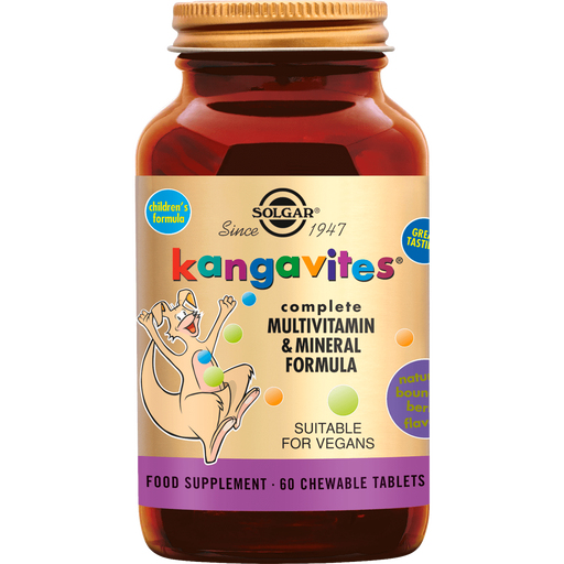 Solgar Kangavites Bounching Berry Kauwtabletten 60 stuks