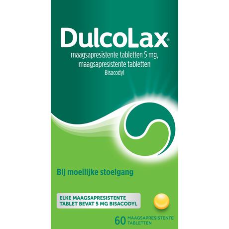 Dulcolax Bisacodyl Omhulde Tabletten 5 MG 60 Tabletten