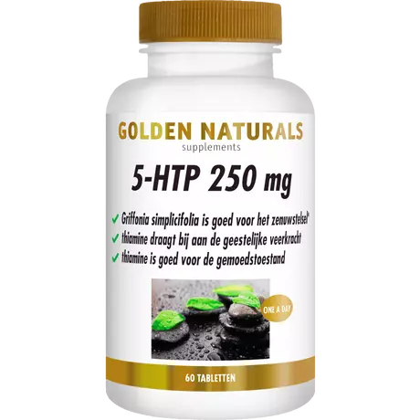 Golden Naturals 5-HTP 250 MG Tabletten 60 stuks