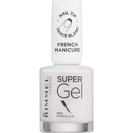 Rimmel London SuperGel Nagellak 090 French Manicure Nail Tip Whitener 8 ML