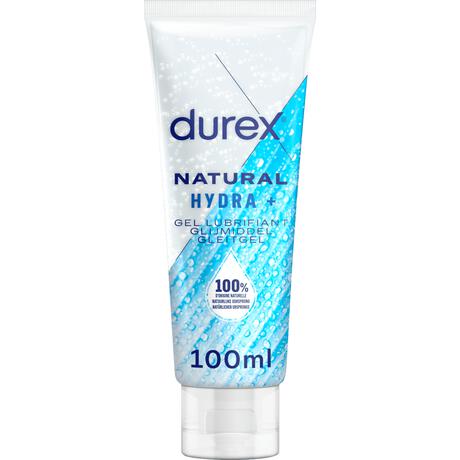 Durex Glijmiddel Natural Hydraterend 100% Natuurlijk Waterbasis 100 ML