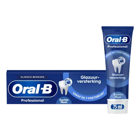 Oral-B Professional Glazuurversterking Zachte Munt Tandpasta 75 ML