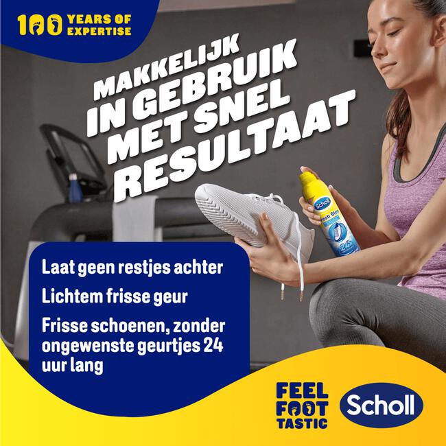 Scholl Voetdeodorant Fresh Step Schoenenspray 150 ML