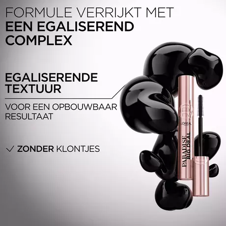 L'Oréal Paris Lash Paradise Big Deal Mascara Zwart