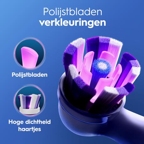 Oral-B iO 3 White Clean Zwart Elektrische Tandenborstel