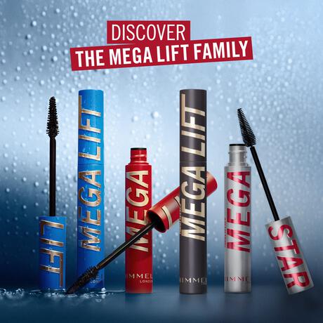 Rimmel London Thrill Seeker Mega Lift Mascara Waterproof 4 Zwart