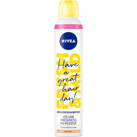 NIVEA Fresh Revive 3-In-1 Droogshampoo Voor Licht Haar 200 ML