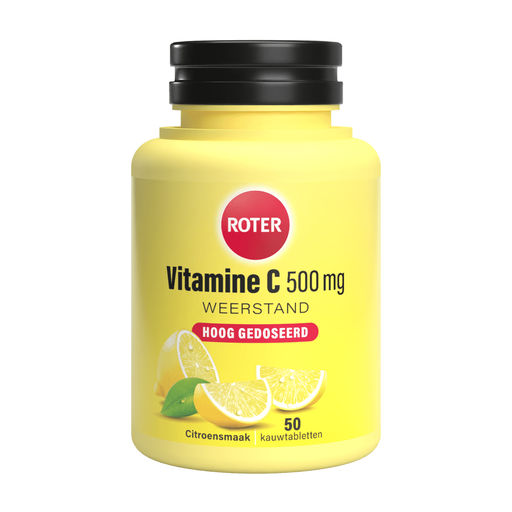 Roter Vitamine C 500 MG Citroen Tabletten 50 stuks