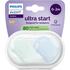 Philips Avent Fopspeen Ultra Start 0-2 M Double Pack Day 2 pack - mixed - SCF075/15