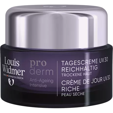 Louis Widmer Proderm Dagcrème Rijke Textuur SPF30 Zonder Parfum 50 ML