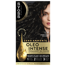 Syoss Oleo Intense  Permanente Haarkleuring 1-10 Intens Zwart/Noir Intense