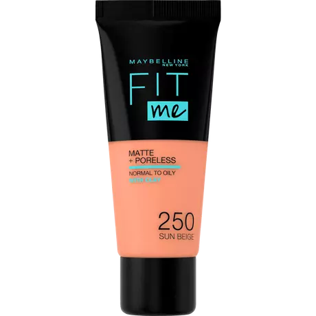 Maybelline New York Fit Me Matte + Poreless Foundation 250 Sun Beige 30 ML