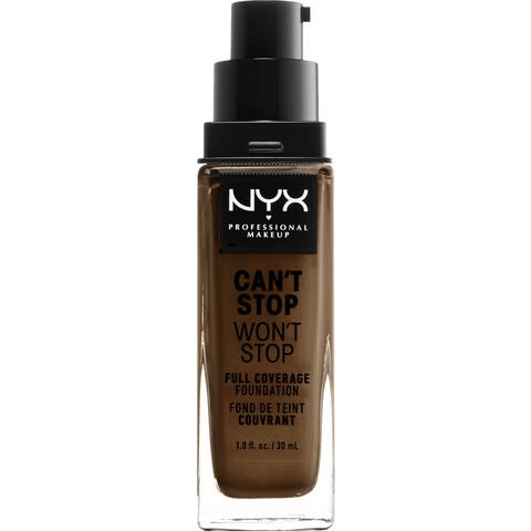 NYX Professional Makeup Can't Stop Won't Stop Foundation Walnut CSWSF2