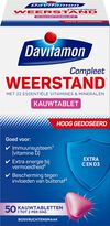 Davitamon Compleet Weerstand Vitamine C &amp; D3 Forte Kauwtabletten 50 stuks