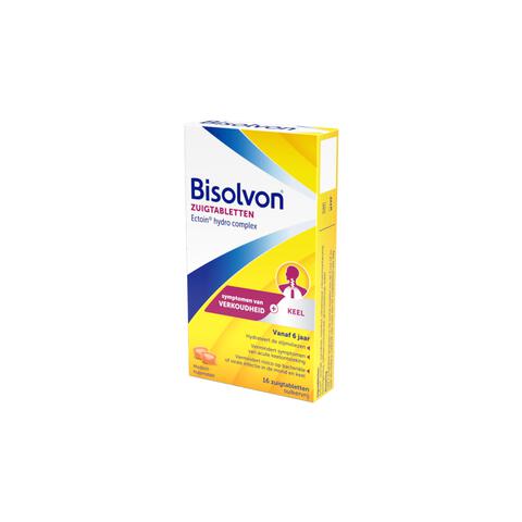 Bisolvon droge hoest & keelpijn zuigtabletten
