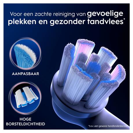 Oral-B iO Gentle Care Opzetborstels Wit 4 Stuks