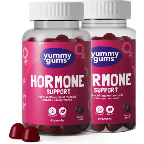 Yummygums Hormone Support Suikervrij Gummies 60 stuks