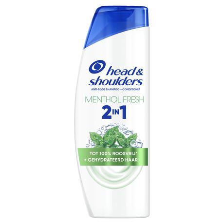 Head & Shoulders Menthol Fresh 2in1 Anti-Roos Shampoo & Conditioner 300 ML
