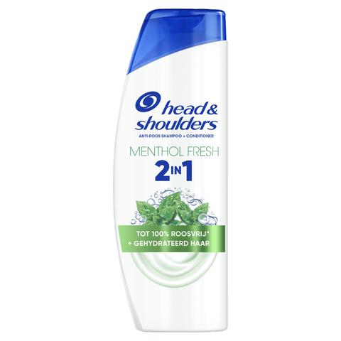 Head & Shoulders Menthol Fresh 2in1 Anti-Roos Shampoo & Conditioner 300 ML