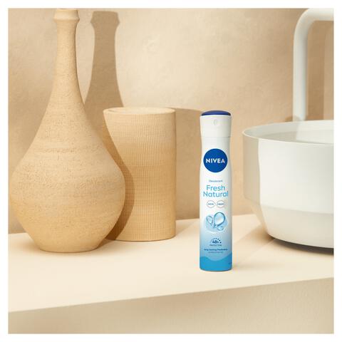 NIVEA Fresh Natural Deodorant Spray 2x 150 ML