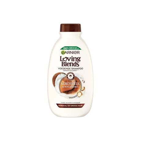 Garnier Loving Blends Kokosmelk & Macadamia Shampoo 300 ML