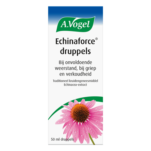 A.Vogel Echinaforce Bij Onvoldoende Weerstand En Griep Druppels 50 ML