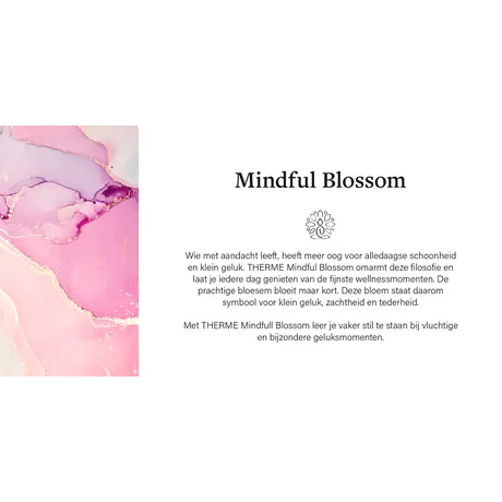 Therme Mindful Blossom Cadeauset Shower Foam Body Butter Shower Scrub