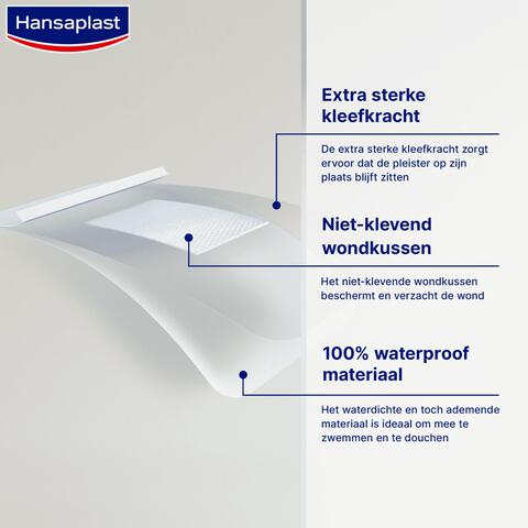Hansaplast Aqua Protect XXL Eilandpleister 5 stuks
