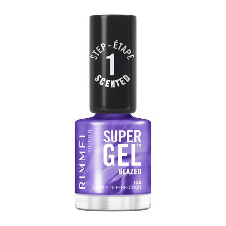 Rimmel London Super Gel Scented Glazed Nails nagellak 120 Glazed To Perfection 12 ML