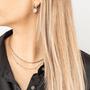 BiSjU Jewellery Ketting Met Vlinders Silver Plated