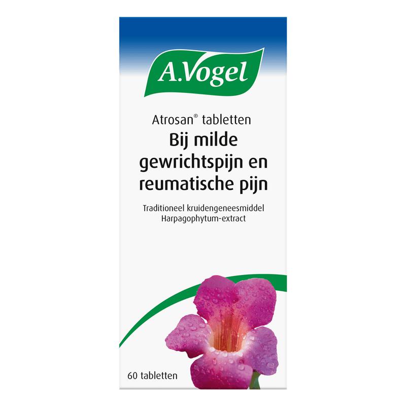 A.Vogel Atrosan Milde Gewrichtspijn en Reumatische Pijn Tabletten 60 stuks