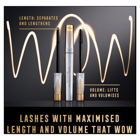 Max Factor Masterpiece 2In1 Lash Wow Mascara 02 Black Brown